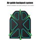 thumbnail image 2 of Bolso Pecho para Hombre Hugtrwg Nailon Ajustable Impermeable para Viajes Senderismo color Barro, 2 of 9