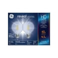 thumbnail image 1 of General Electric 4W HD+ LED G25 Reveal Light Bulb, 1 of 5