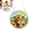 A, variant on Weloille Acrylic Patchwork Sun Catcher, 0.65ft Width Window Pendant Ornament, Hand Polished Smooth Edge Decor, Waterproof Fade Resistant, Suitable for Bedroom Window, Garden Decor
