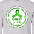 thumbnail image 4 of Inktastic Donate Life-Organ Donation Awareness Long Sleeve Youth T-Shirt, 4 of 5
