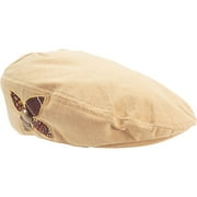Beret with Patch Flower