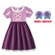 thumbnail image 2 of Vestido de princesa de Disney para niñas de 2, 4 y 6 años, bonito vestido de verano sin mangas, vestido informal de algodón de Ariel y Rapunzel, ropa para niñas de Blancanieves, 2 of 2