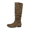 thumbnail image 4 of DREAM PAIRS Women's Knee High Pull On Fall Weather Winter Riding Boots, 4 of 7