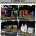 thumbnail image 3 of FOR U DESIGNS Brown Leopard Print Cargo Mat for Car Trunk All Weather Non-Slip Trunk Liner Easy to Clean Durable Rear Protection for SUV Van Sedan, 3 of 7