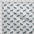 thumbnail image 3 of oneOone Polyester Lycra Fabric Horse Block Print Sewing Fabric BTY 56 Inch Wide, 3 of 4
