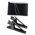 thumbnail image 2 of Table Tennis Net Rack Post Kit Metal Mesh Easy Setup for Indoor Outdoor Game Table, 2 of 9