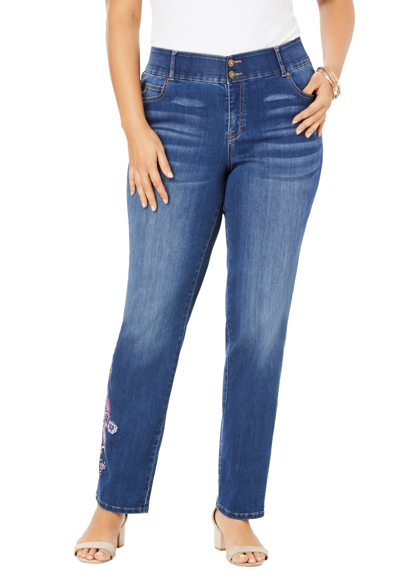 walmart womens plus jeans