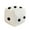 White, variant on Funny Dice Pillow Stuffed Soft Sofa Back Cushion for Home Decor