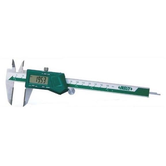 Insize 1110-200A 8 in. Electronic Caliper with Carbide Tipped Jaws