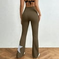thumbnail image 6 of Gamivast Flare Pants for Women Star Print High Waisted Stretchy Fitted Trousers Casual Comfy Straight Pant Soft Comfy Trendy Outfits 2026, 6 of 6