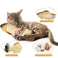 thumbnail image 2 of Beewarm Flopping Fish Cat Toy with Catnip Bag Motion Kitten Toy, Plush Interactive Cat Toys, Fun Toy for Cat Exercise, 2 of 5