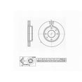 thumbnail image 4 of Winstop Brake Rotor, Front WS242888, Kia Optima 2002-2001, 4 of 4