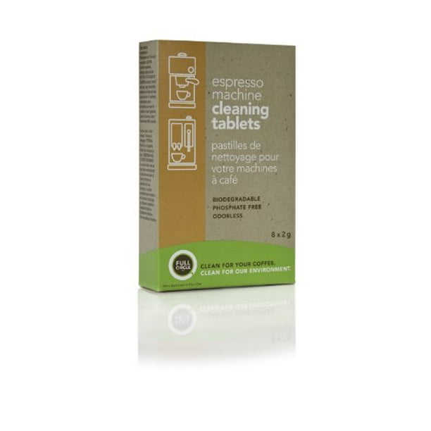 Full Circle Espresso Machine Cleaning Tablets, 8 Count Walmart.ca