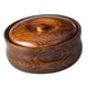 thumbnail image 5 of Cuenco de madera perfecl Ensaladera decorativo reutilizable hecho a mano 20cmx7.5cm, 5 of 8