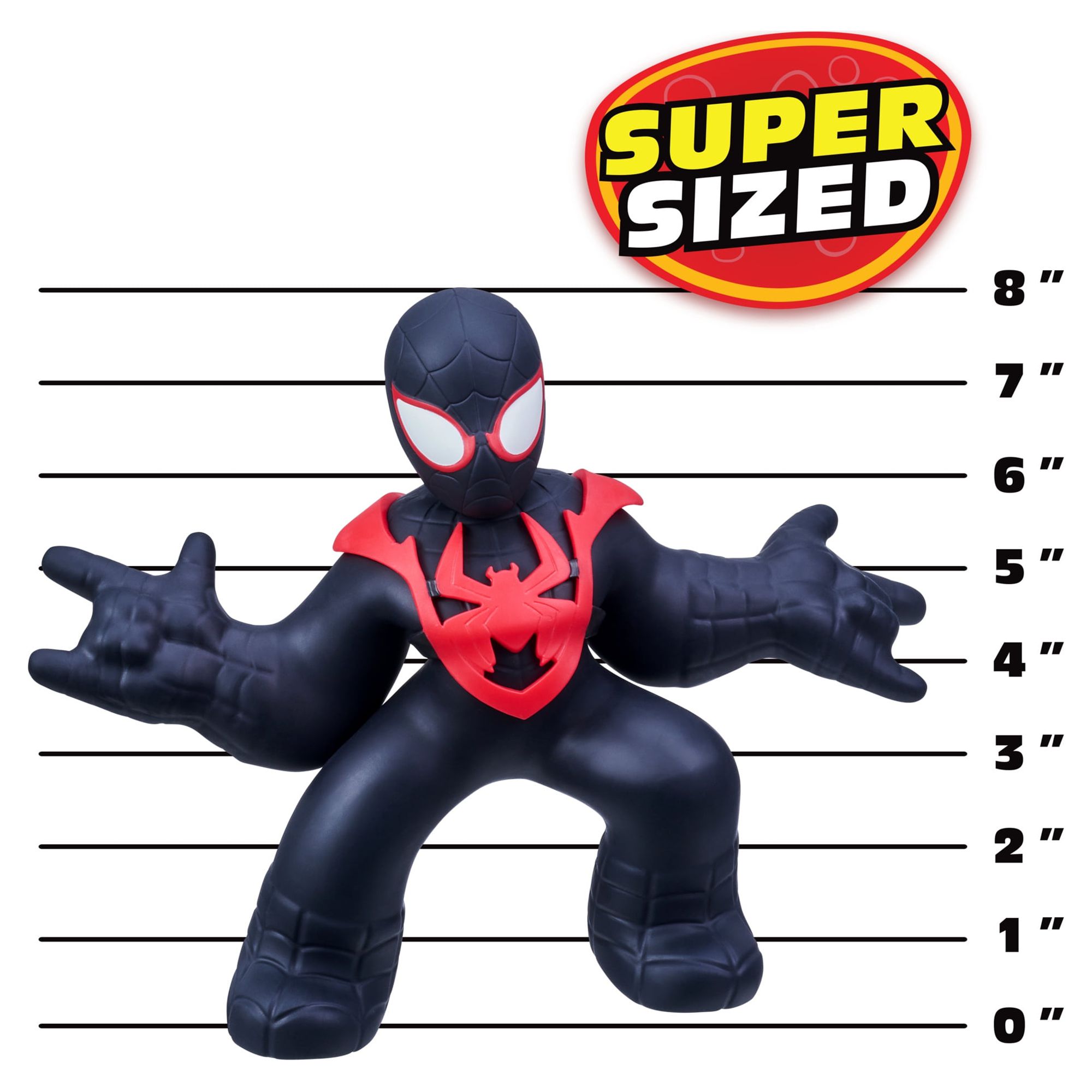 Heroes Of Goo Jit Zu Marvel Supagoo Super Stretchy Spider-Man Miles Morales Multicolor Action Figure - image 5 of 10