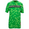 thumbnail image 2 of Minecraft Boys Costume Short Set with Black TNT Short and Mincraft Logo on Green Hooded T-Shirt (Sizes 4-16), 2 of 5