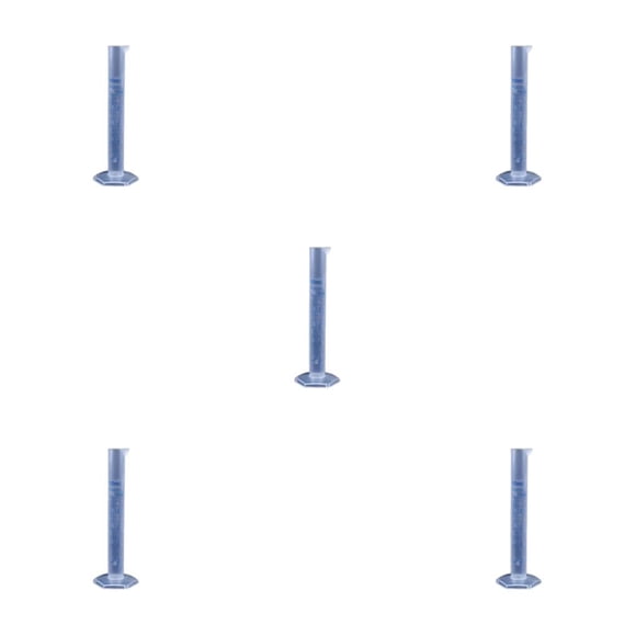 Eigraketly Cilindro de medición de plástico Cilindros graduados profesionales Tubo de prueba de líquido a prueba de agua Taza de medición Elaboración Type2 NO2 Eigraketly CBP497385