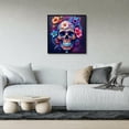 thumbnail image 5 of 1000 Pieces Skull Woman Jigsaw Puzzles - Horror Woman and Flower Design, Paper Puzzle for Family Fun & Brain Challenge, for Holidays & Halloween, 5 of 6