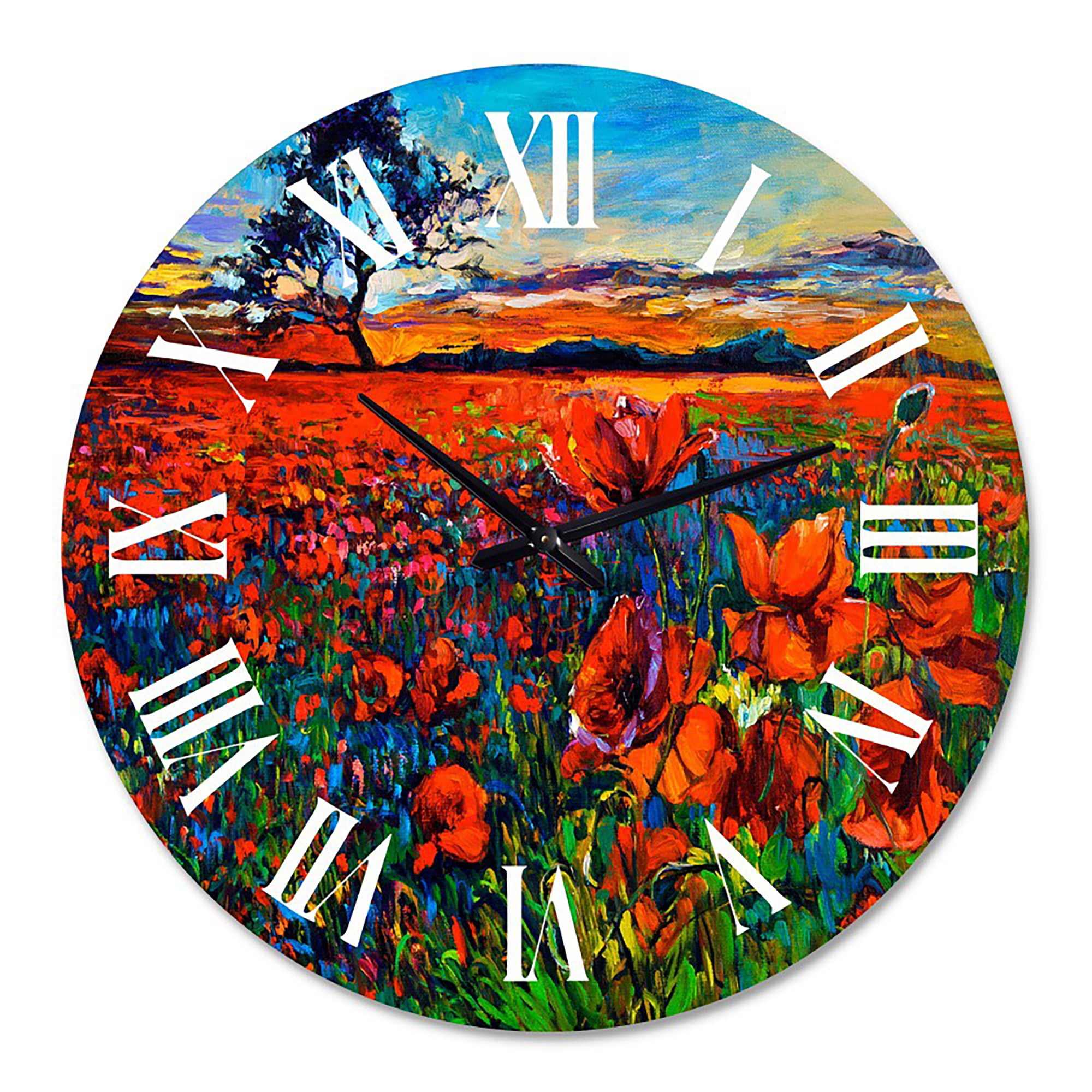 Designart 1 in Traditional Wall Clock