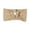 Beige, variant on AUNVITO Baby Wide Headband Elastic Nylon Soft Solid Color Jacquard Small Flowers Design