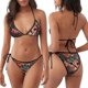 thumbnail image 3 of Fotbe Flower Crown Cat Traje de Baño para Mujer de Dos Piezas – Bikini Sexy de Tirantes Tipo Halter con Diseño Triangular, 3 of 6