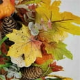 thumbnail image 6 of Uxgjfwu Fall Wreath 22 Inch Artificial Maple Leaf Decor, Pumpkin Vine Autumn Door Hanger with Mini Fruits, Seasonal Porch Decoration, 6 of 8