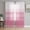 Pink, variant on Sheer Curtains 54 Inch Length 2 Panels Set for Kitchen, Beige White Stripes Semi Sheer Curtains for Windows, Farmhouse Modern Gradient Lines Voile Window Treatments Rod Pocket Curtain