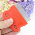 thumbnail image 1 of Langgg Pet Cat Dog Toothed Flea Comb Remover Grooming Cleaning Comb Stainless Steel Brush Color Random, 1 of 6