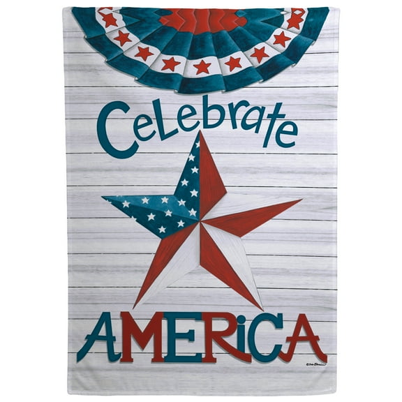 28 x 40 Celebrate America House Flag by Ashton