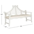 thumbnail image 6 of Safavieh Azusa Indoor/Outdoor Traditional Garden Bench with Cushion, 6 of 7