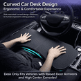 thumbnail image 2 of Foldable Car Frontseat Table Tray, Portable Vehicle Desk for Laptop, Food & Travel, Multipurpose Car Folding Table for Dining, Work & Entertainment, 2 of 12