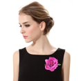 thumbnail image 3 of Pince à Cheveux 1Pc Pince à Cheveux Réutilisable en Forme de Fleur de Rose en Métal Pinces à Cheveux de Fleur de Rose pour les Rencontres, 3 of 6