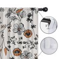 thumbnail image 4 of Blackout Kids Curtains,Pioneer Flower Floral Print Pattern Childrens Insulated Curtains Set Of 2,Bedroom Essentials,Toddler Room Decor 42"x54", 4 of 5