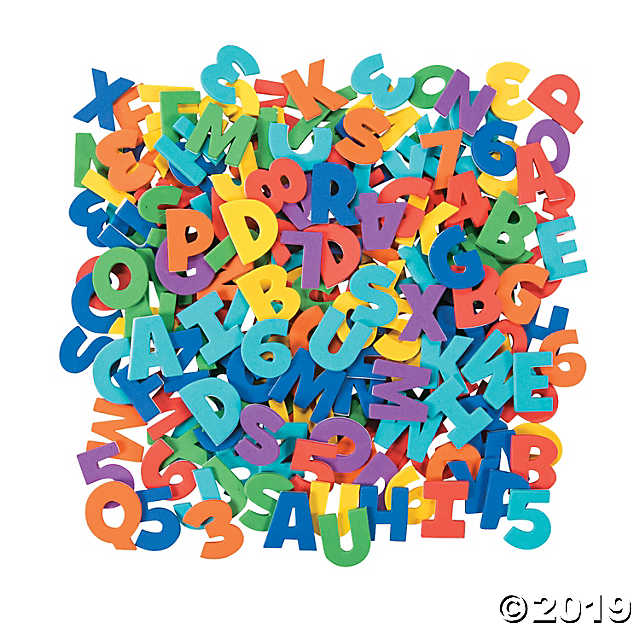 Adhesive Letters & Numbers