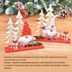 thumbnail image 5 of Cateissary Decoración navideña de en forma de Papá Noel, decoraciones para el hogar, artesanía, decoración de escritorio, regalo, adorno para Kits de decoración para fiestas Gris, 5 of 6