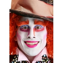 Adult Mad Hatter Orange Eyebrows