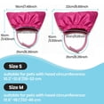 thumbnail image 3 of Decoration Shower Cap For And Cats Reusable Bathing Hat Ears From Water, 3 of 9