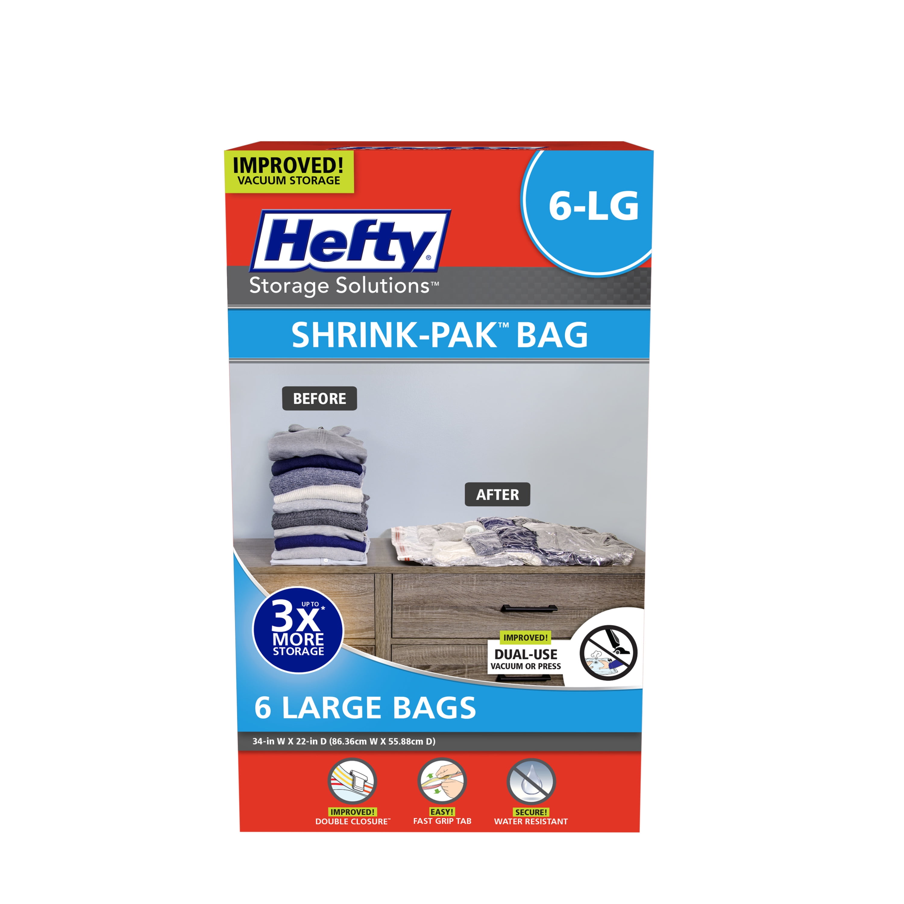  figg Vacuum Compression Storage Bags - M, L and XXL