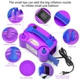 IDAODAN Electric Balloon Inflator Machine, Portable Dual Nozzle Air