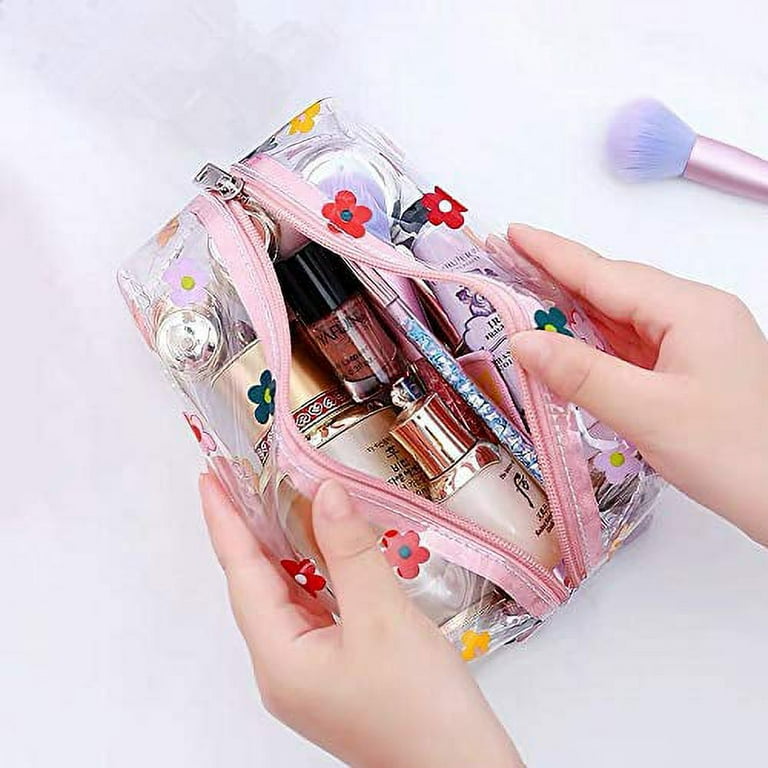 Plush Makeup Bag Small Aesthetic Make Up Bag Y2k Purse Cute - Temu