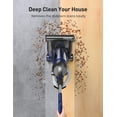 thumbnail image 6 of SSG Upright Vacuum Cleaner, Aspiron 1200W 25kPa 5-Mode Bagless Vacuum w/ Crevice Tool & Extension Wand, 3L Dust Cup w/ HEPA Filter, Upright Vacuum for Carpet, Pet Hair, Hard Floor, Tile Particles, 6 of 7