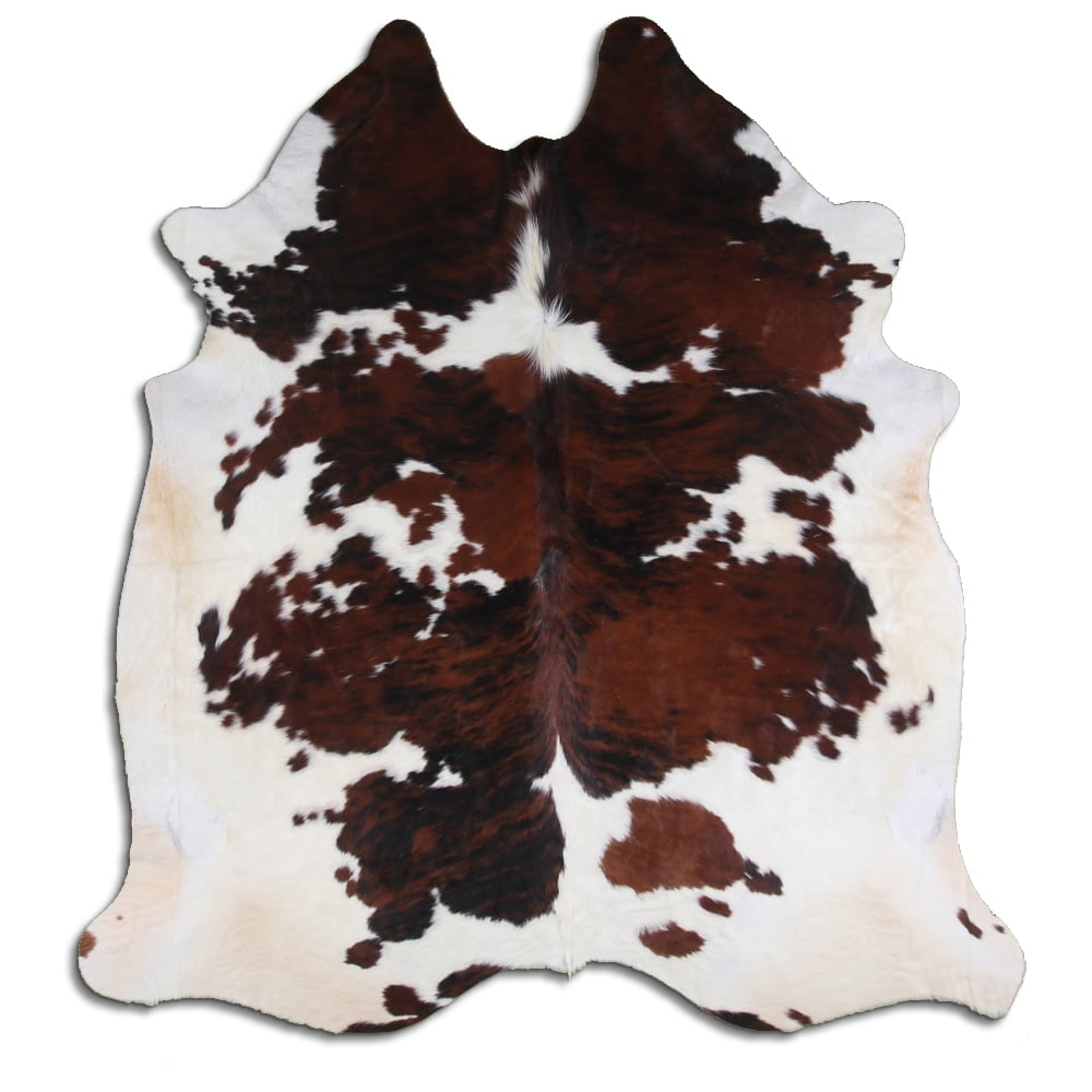 48CP 7.5Ft X 6.5Ft Hair On Leather Cowhide From Brazil Skin Rug Carpet Hilason