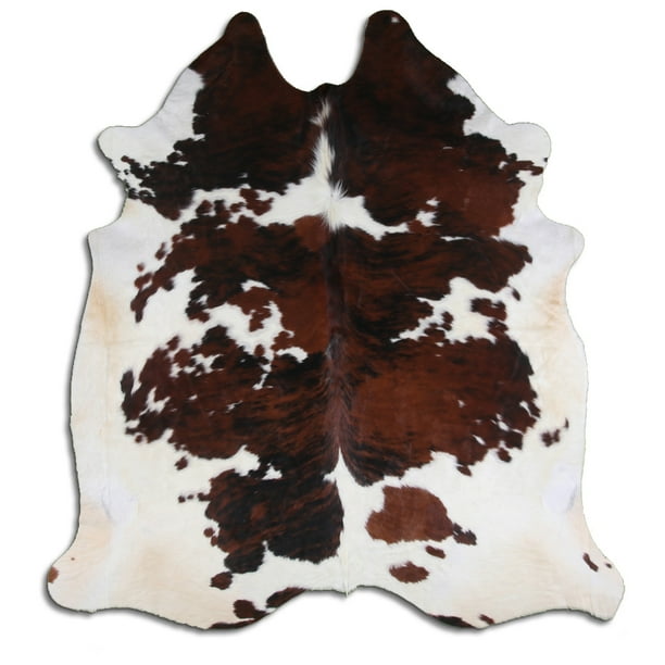 48CP 7.5Ft X 6.5Ft Hair On Leather Cowhide From Brazil Skin Rug Carpet