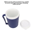 thumbnail image 4 of Récipient à Boisson, Mug Isotherme Bleu Commodé de 500 Ml, pour Café Tean, 4 of 8
