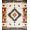 Cream Rust Charcoal, Pattern 2, variant on ODIKA Farmhouse Spotted Boho Southwestern Abstract Cowboy Arae Motif Pet Friendly & Kids Safe Play for Playroom, Bedroom, Reading Nook