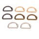 thumbnail image 5 of Clips De Hebilla En Forma De D Mano De Obra Exquisita 4 Colores Anillos En D De Metal Soldado Aleación De Zinc Para Sombreros Para Bolsos ANGGREK Arte y Manualidades, 5 of 8
