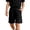 Black, variant on Boys Solid Color Casual Athletic Shorts for Play and Everyday Wear Comfortable Elastic Waistband with Outfits Boys Short Boy Shorts Big Boys Clothes Boy Shorts Toddler Referee Shorts Shorts