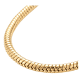 thumbnail image 2 of Pulsera Acero Inoxidable De Serpiente Deslizante Ajustable Xtellar dorado, 2 of 3