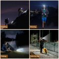 thumbnail image 5 of Powerful Headlamp [2pcs], USB Rechargeable LED Head Torch 200 Lumens 5 Lighting Modes White and Red Light, IPX5 Waterproof-2025, 5 of 5