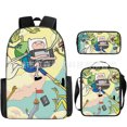 thumbnail image 1 of New Adventure Time Adventure Time Backpack Cartoon Primary School Schoolbag Shoulder Bag Pencil Case, 1 of 2